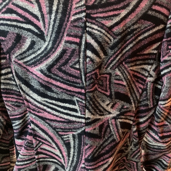 NWT Eugene Klein 1975 Abstract Multicolor Wool Blend Blazer Sz 8 - Picture 5 of 6